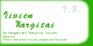 vivien margitai business card